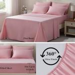 Blush Pink 7-Piece Queen Comforter Set
