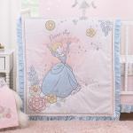 NoJo Disney Princess Cinderella 3-Piece Crib Set