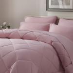 Blush Pink 7-Piece Queen Comforter Set