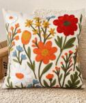 Boho Flower Cluster Pillow Cover 18x18 Inch