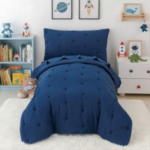 DreLunis 4-Piece Toddler Bedding Set for Boys
