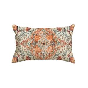Boho Throw Pillow Cover - 12x20 Inch Ethnic Design