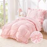 Wowelife Boho Princess Toddler Bedding Set, 4 Pieces