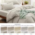 Queen Size Soft Cotton-Like 4-Piece Bedding Set