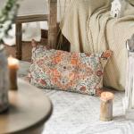 Boho Throw Pillow Cover - 12x20 Inch Ethnic Design