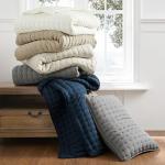 Beige Queen Quilt Set with 2 Pillow Shams