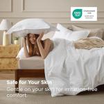 Bedsure Washed Cotton Queen Duvet Cover Set