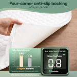 Waterproof King Size Mattress Protector with Deep Pockets