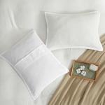 Bailix White Muslin Duvet Cover Set, Queen Size