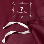 Utopia Bedding Queen Duvet Cover Set - Burgundy