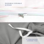 Kotton Culture 3 Pc Twin XL/Twin Duvet Cover Set-100% Egyptian Cotton 600 Thread Count Ultra Soft Premium Durable Comforter Cover Zipper Closure & Corner Ties- (White, 68" X 90")