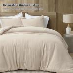 PHF Queen Cotton Muslin Comforter Set - 3 Pieces