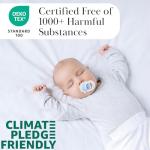 Southshore Fine Living, Inc. Reversible California King Duvet Cover Set, Hotel Quality Microfiber Bedding Set - 1 King/Cal King Duvet Cover, 2 Shams, Insert Not Included - Botanical Leaves Blue