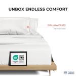 Luxury 100% Egyptian Cotton Pillowcase Set of 2