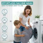 King Waterproof Pillow Protector (2 Pack) - Grey