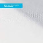 Linenspa Box Spring Encasement – Queen Size Box Spring Cover – Zippered and Waterproof Protector, Complete Protection – White