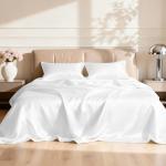 Cozy Full Size Satin Sheet Set - 4 Pieces