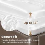 Cozy Full Size Satin Sheet Set - 4 Pieces