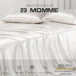 Luxury 23 Momme White Silk Sheet Set - King