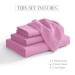 Luxurious 1500 Thread Count 4-Piece Bed Sheet Set