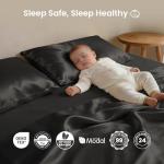 Luxury Mulberry Silk 4-Piece Bed Sheet Set