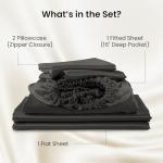 Luxury Mulberry Silk 4-Piece Bed Sheet Set