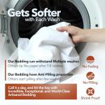 Luxury 100% Egyptian Cotton Pillowcase Set of 2