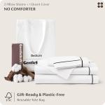 Luxury King Size White Cotton Duvet Cover Set