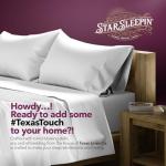 Luxury 100% Egyptian Cotton Queen Sheet Set