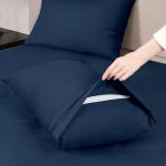 Luxury Queen Sheet Set - 1800 Bedding, Navy