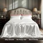 Luxury Satin Sheet Set - Queen Size, 4 Pcs