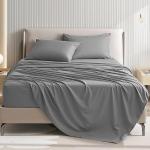 Queen Bed Sheet Set - Soft, Breathable & Cooling