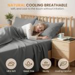 Queen Bed Sheet Set - Soft, Breathable & Cooling