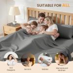 Queen Bed Sheet Set - Soft, Breathable & Cooling