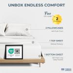 Luxury Egyptian Cotton King Sheets Set, 1500 TC