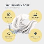 Luxury Egyptian Cotton King Sheets Set, 1500 TC