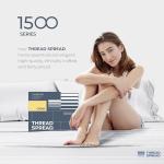 Luxury Egyptian Cotton King Sheets Set, 1500 TC