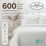 Luxury Ivory California King Cotton Sheet Set