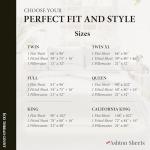 Queen Size 100% Egyptian Cotton Bed Sheet Set