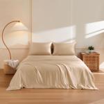 Luxury Mulberry Silk Duvet Cover Set, Champagne