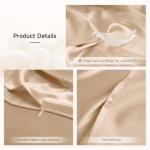 Luxury Mulberry Silk Duvet Cover Set, Champagne