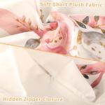 Pink Alphabet Throw Pillow Covers for Home Decor