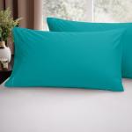 Ultra-Soft 2-Piece Turquoise Pillowcase Set