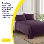Luxury Purple 1500 Supreme Bed Sheet Set