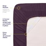 Luxury Purple 1500 Supreme Bed Sheet Set