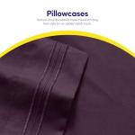 Luxury Purple 1500 Supreme Bed Sheet Set