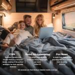 Bedsure GentleSoft Fleece Bed Blankets Queen Size Grey - Soft Lightweight Plush Fuzzy Cozy Luxury Fall Blanket Microfiber, Room Home Decor Gifts for Women and Men, 90x90 inches