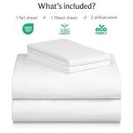 Queen Sheet Set - 4 PC, Deep Pocket, Soft White