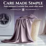 Queen Satin Bed Set – 4-Piece Luxury Sheets