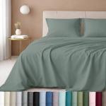 Luxury 600 Thread Count Queen Sheet Set - Sage